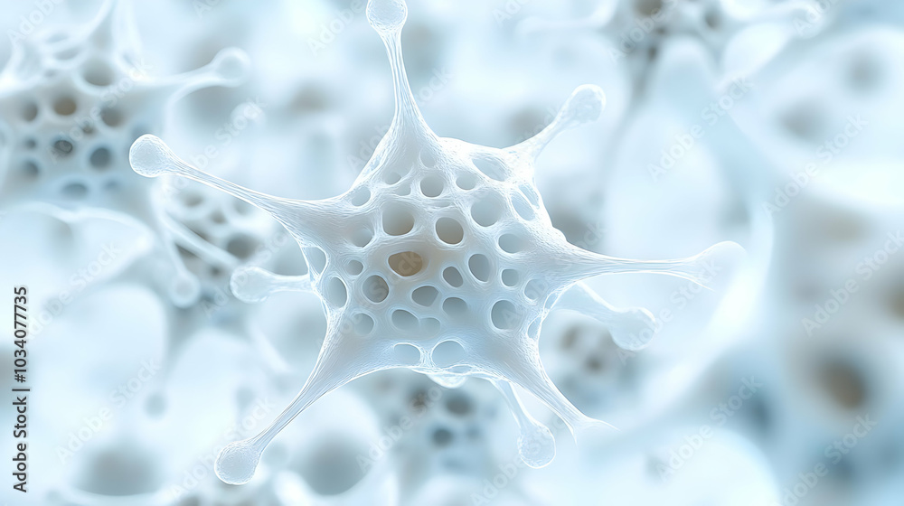 3D Cognitive Enhancement Nanobots Concept: Macro View of White Nanobots Interacting to Improve Neural Connections Against Isolated White Background - Perfect for Brain Health Information 3D Cognitive Enhancement Nanobots Concept: Macro View of White Nanobots Interacting to Improve Neural Connections Against Isolated White Background - Perfect for Brain Health Information