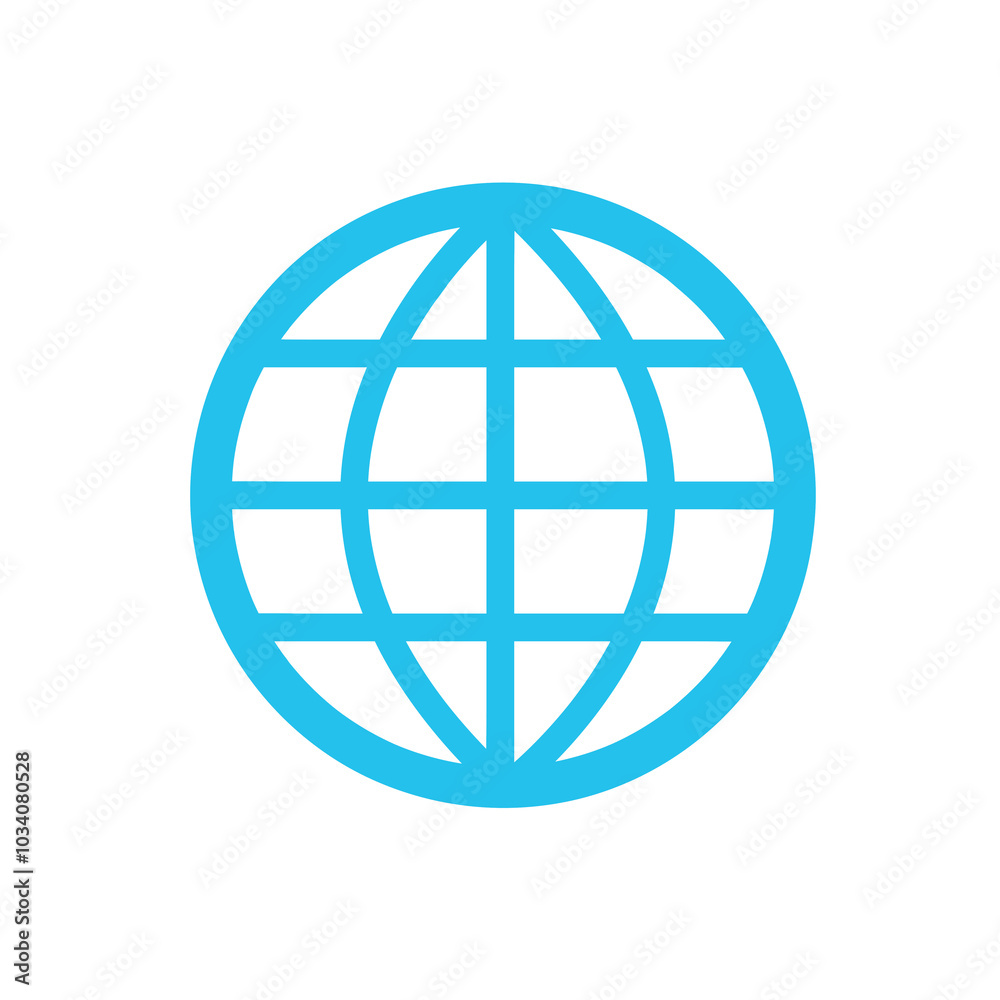 internet website icon on white background internet website icon on white background