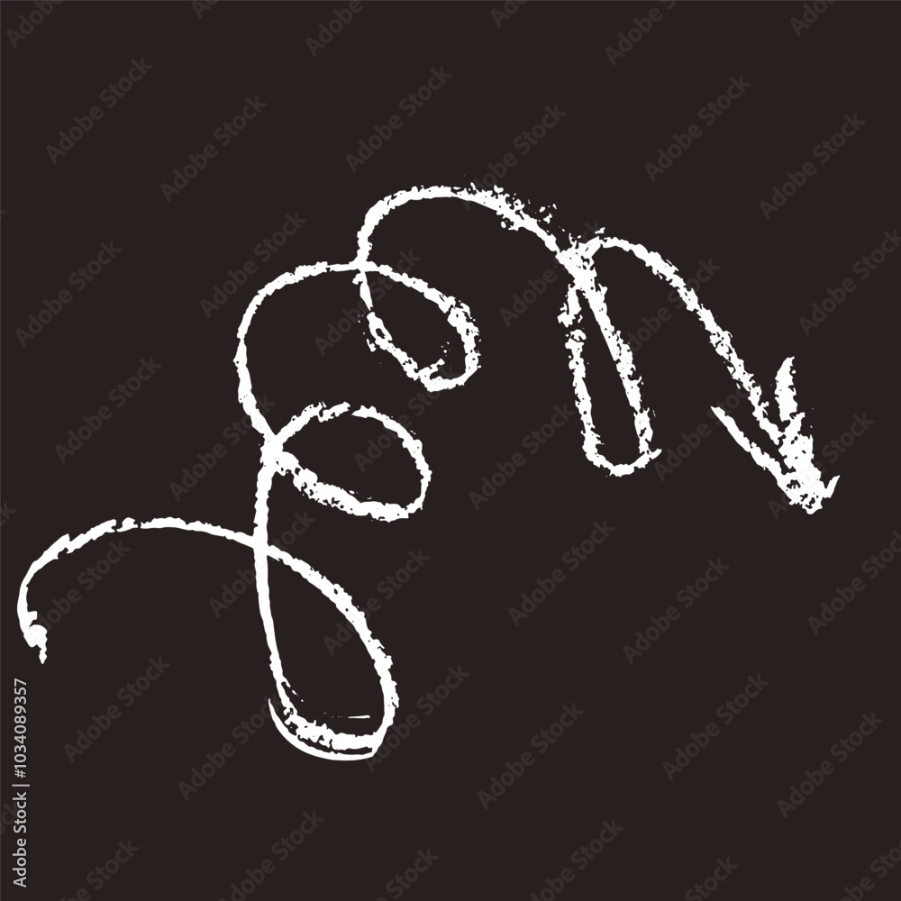 Hand Drawn Chalk Freehand Arrow on Chalkboard Background Hand Drawn Chalk Freehand Arrow on Chalkboard Background
