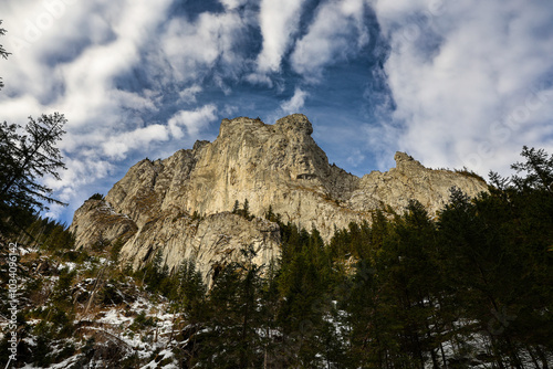 Fototapeta Naklejka Na Ścianę i Meble -  Winter walk in the Tatra National Park. 