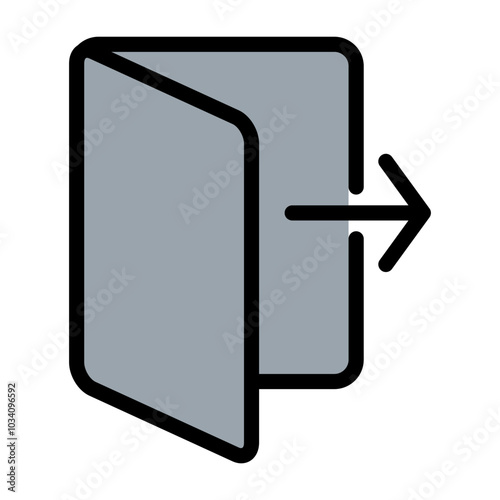 Do Not Go Out Icon