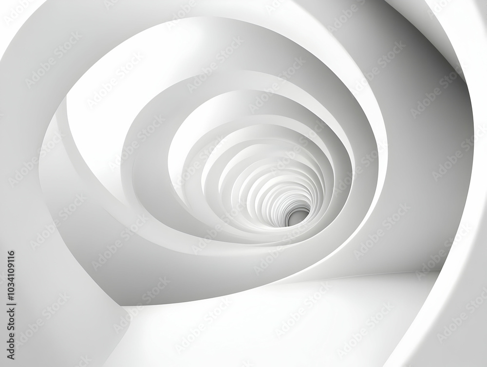 Flat Abstract White Growth Spiral Concept � A Wide Shot of an Abstract White Spiral Symbolizing Personal Development and Progress � Simple Flat Vector Illustration Perfect for Janeiro Branco and Smart Flat Abstract White Growth Spiral Concept � A Wide Shot of an Abstract White Spiral Symbolizing Personal Development and Progress � Simple Flat Vector Illustration Perfect for Janeiro Branco and Smart