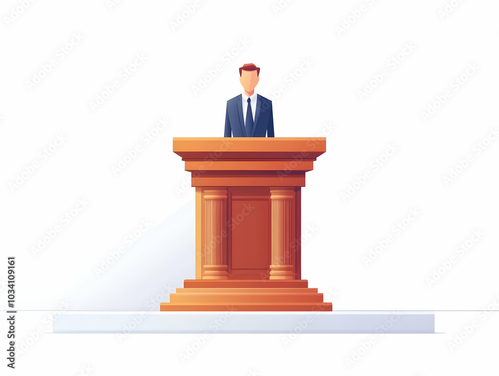 Flat Integrity Firewall Podium Concept: Medium Shot Design Featuring Layers of Security for Protecting Election Data and Processes - Vector Illustration with Cybersecurity Focus Flat Integrity Firewall Podium Concept: Medium Shot Design Featuring Layers of Security for Protecting Election Data and Processes - Vector Illustration with Cybersecurity Focus