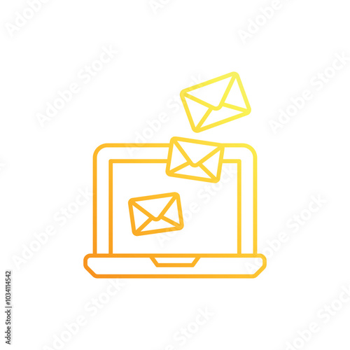 Bulk Email vector icon