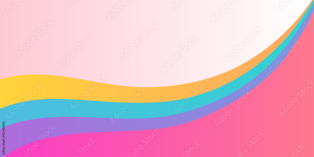 Colorful waves abstract background design. Colorful waves abstract background design.
