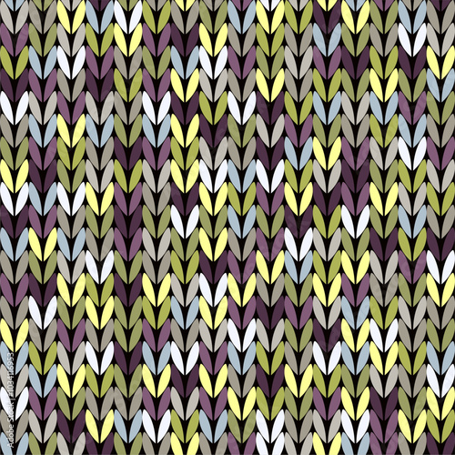 Knitted background pattern wallpaper knitting decorative print handmade textile knitting handiwork