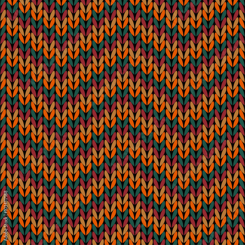 Knitted background pattern wallpaper knitting decorative print handmade textile knitting handiwork