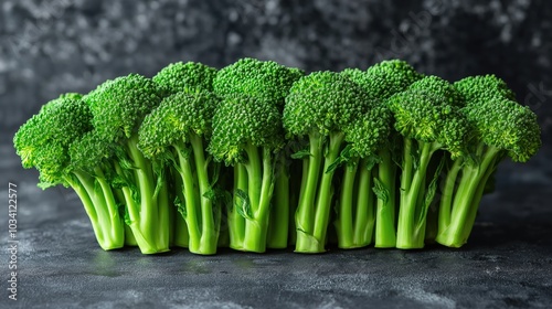 Fresh broccolini photo