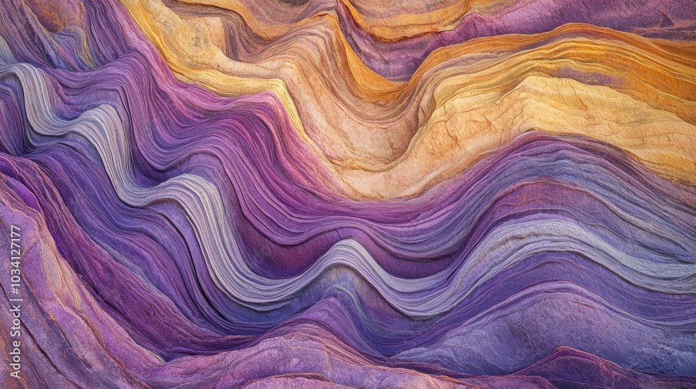 Fototapeta premium Wavy Sandstone Formations