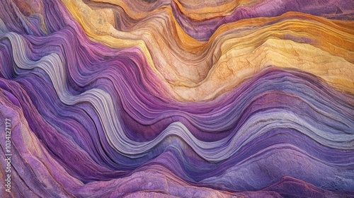 Wavy Sandstone Formations