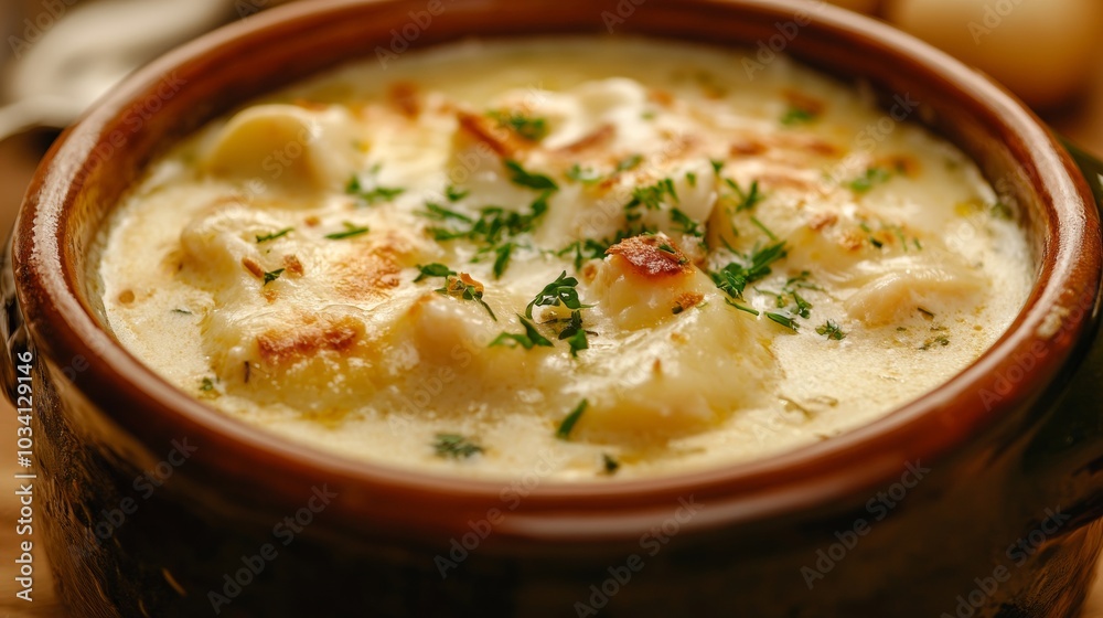 The national cuisine of Great Britain: Soup with cheese. The national cuisine of Great Britain: Soup with cheese.