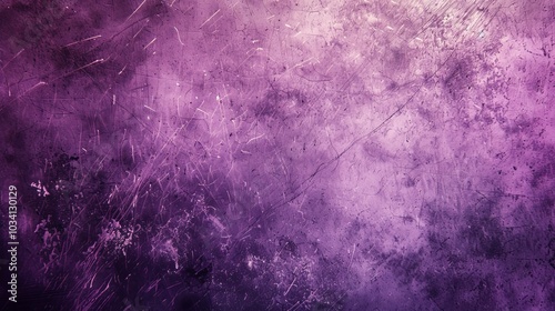 Abstract purple background with scratches and texture.