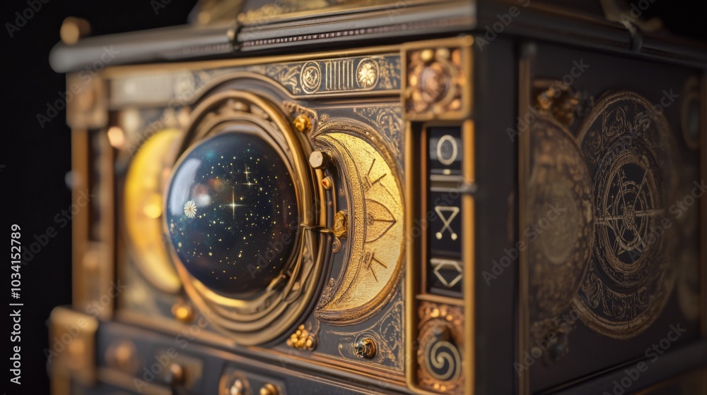 Mystical slot machine with cosmic and tarot designs Mystical slot machine with cosmic and tarot designs