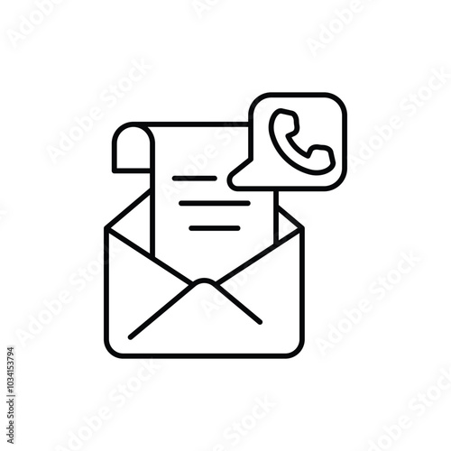 Email CTA vector icon