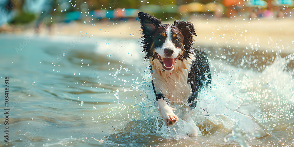 Adorable and Happy Border Collie Dog Joyfully Running on a Transparent Background, Capturing the Energy and Playfulness of This Beloved Breed in Action Adorable and Happy Border Collie Dog Joyfully Running on a Transparent Background, Capturing the Energy and Playfulness of This Beloved Breed in Action