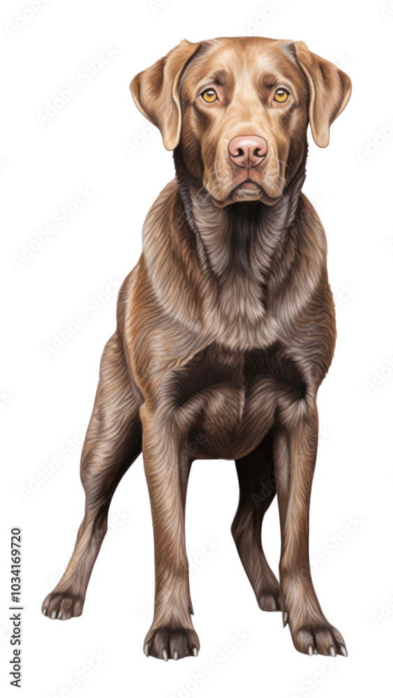 PNG Retriever mammal animal dog.