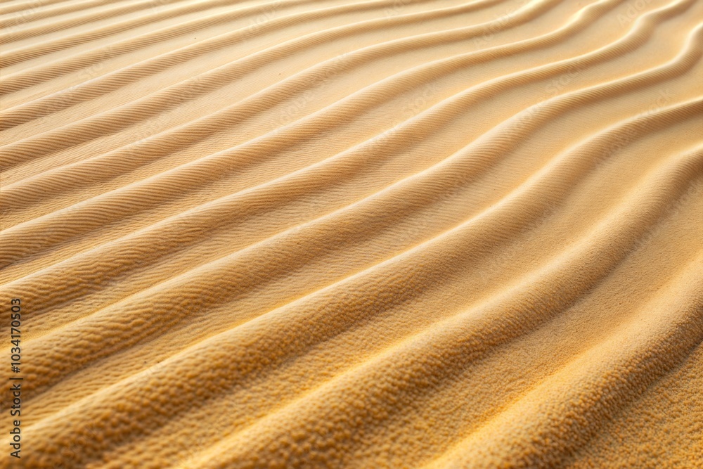 Close-up of desert sand dunes highlighting wind-created sand texture Close-up of desert sand dunes highlighting wind-created sand texture