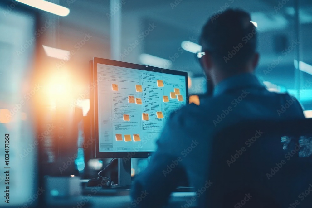 Enhancing Productivity The Power of Visual Organization with Sticky Notes on Computer Screens in Modern Workspaces Enhancing Productivity The Power of Visual Organization with Sticky Notes on Computer Screens in Modern Workspaces