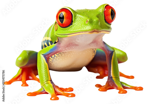 PNG Frog amphibian wildlife reptile transparent background photo