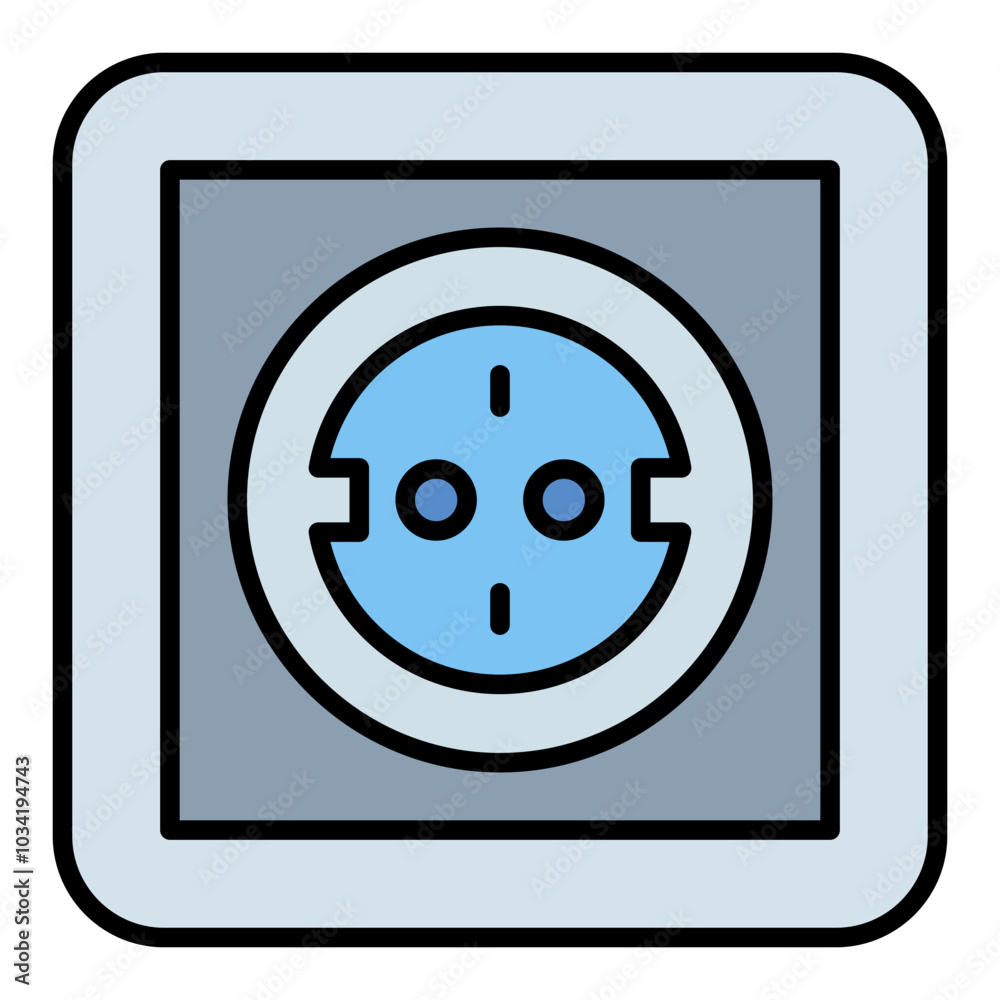 Power Socket Icon Power Socket Icon