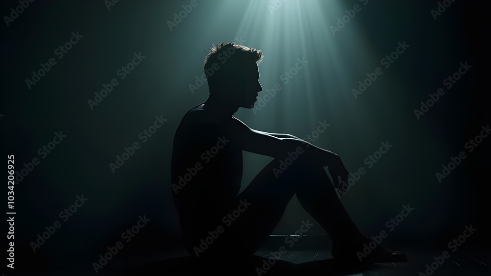 relax people, Dark background enhancing soft lighting and mysterious atmosphere