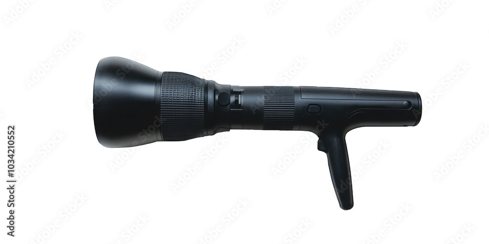 Air blower for camera care, essential for removing dust, on white background. Air blower for camera care, essential for removing dust, on white background.
