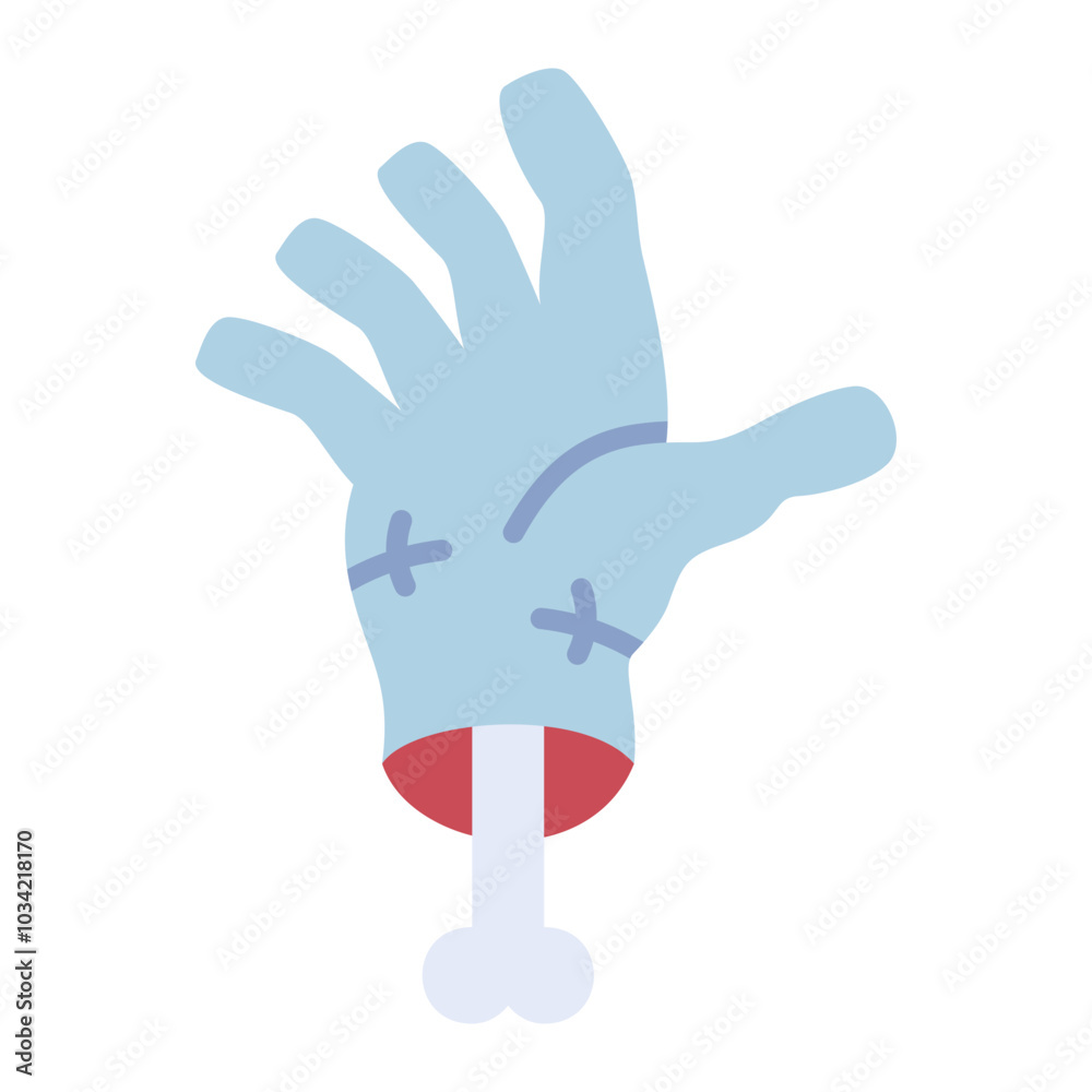 Fototapeta premium Scary Hand Icon