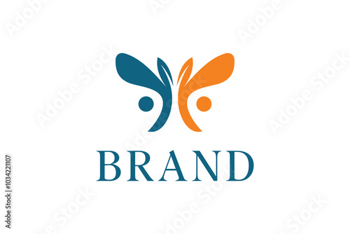 Company Business leaf logo vector design template