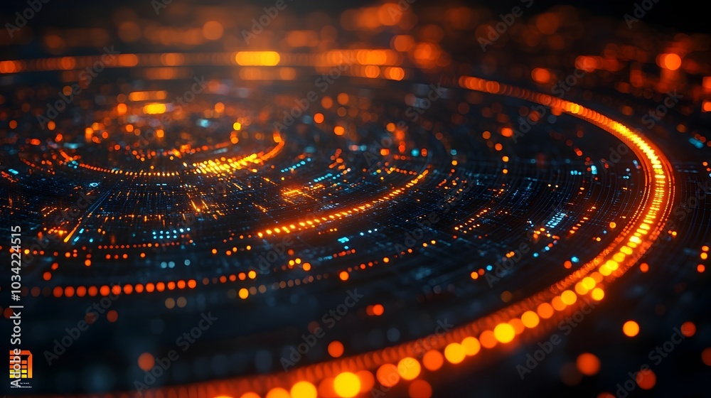 Glowing digital backdrop highlighting the future of AI powered automation intelligent algorithms data driven decision making and interconnected smart systems Glowing digital backdrop highlighting the future of AI powered automation intelligent algorithms data driven decision making and interconnected smart systems