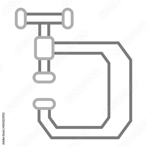 C Clamp Icon
