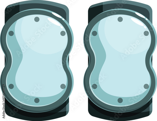 Protecting your knees from impact and injury, these knee pads are essential for sports safety