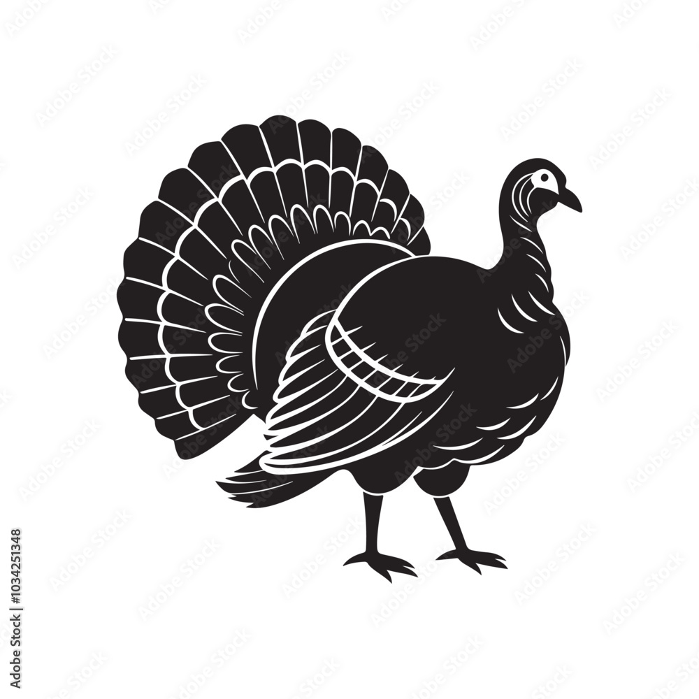 turkey silhouette vector, black and white silhouette, vector and illustration, black and white turkey silhouette vector, black and white silhouette, vector and illustration, black and white