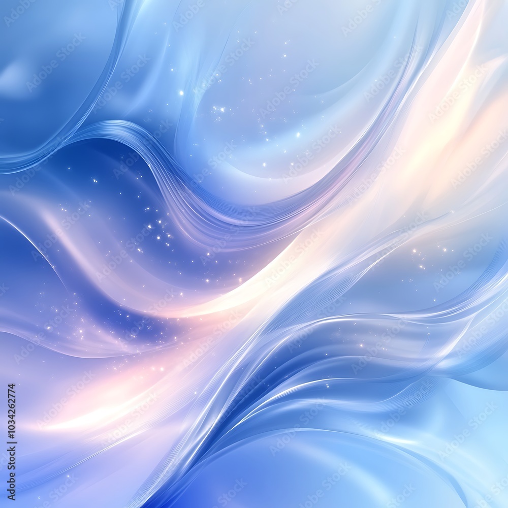 A serene abstract design featuring flowing blue and soft light waves, evoking tranquility and creativity. A serene abstract design featuring flowing blue and soft light waves, evoking tranquility and creativity.