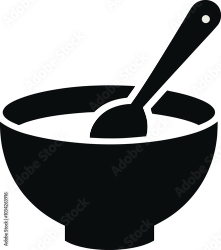 bowl with spoon