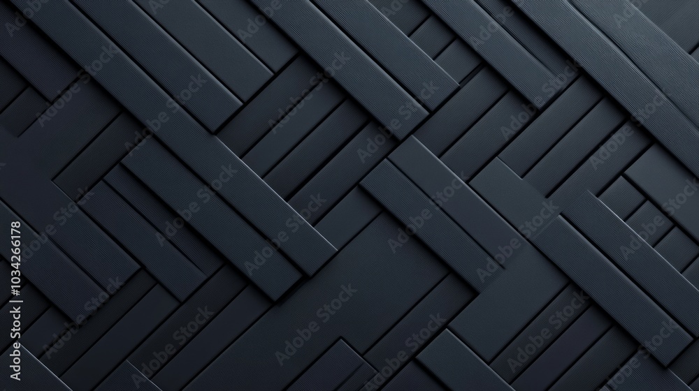Abstract geometric pattern with black rectangular shapes forming a criss-cross pattern. Abstract geometric pattern with black rectangular shapes forming a criss-cross pattern.
