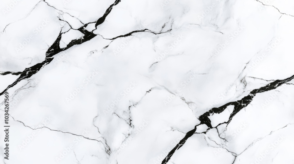 Elegant Black Veined White Marble Texture Design Background Elegant Black Veined White Marble Texture Design Background