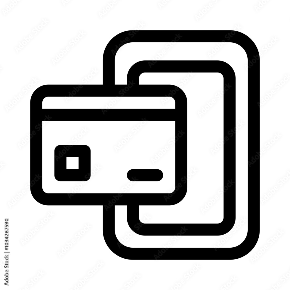 Mobile Payment line icon Mobile Payment line icon