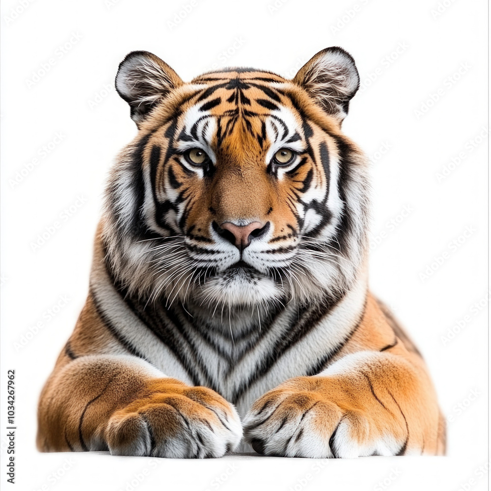 Bengal Tiger Isolated Bengal Tiger Isolated