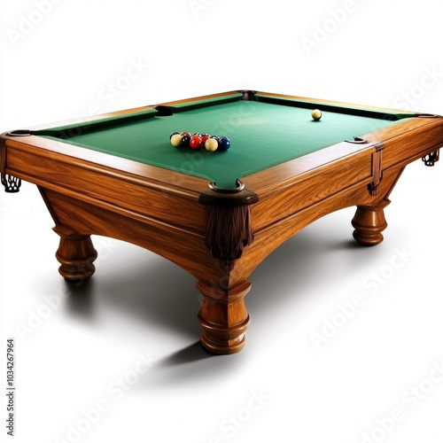 Billiard Table Isolated