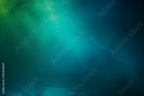 Abstract Green and Blue Background