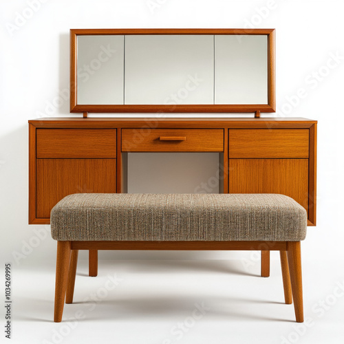 Dressing Table Isolated