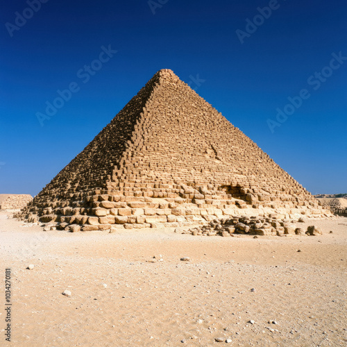 Egypt Pyramids Isolated photo