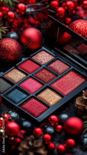 festive make-up palette wit...