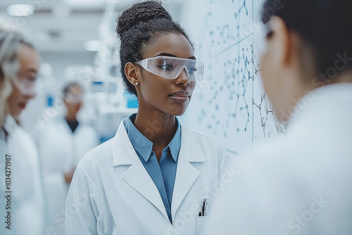 Laboratory Scene Showcasing...