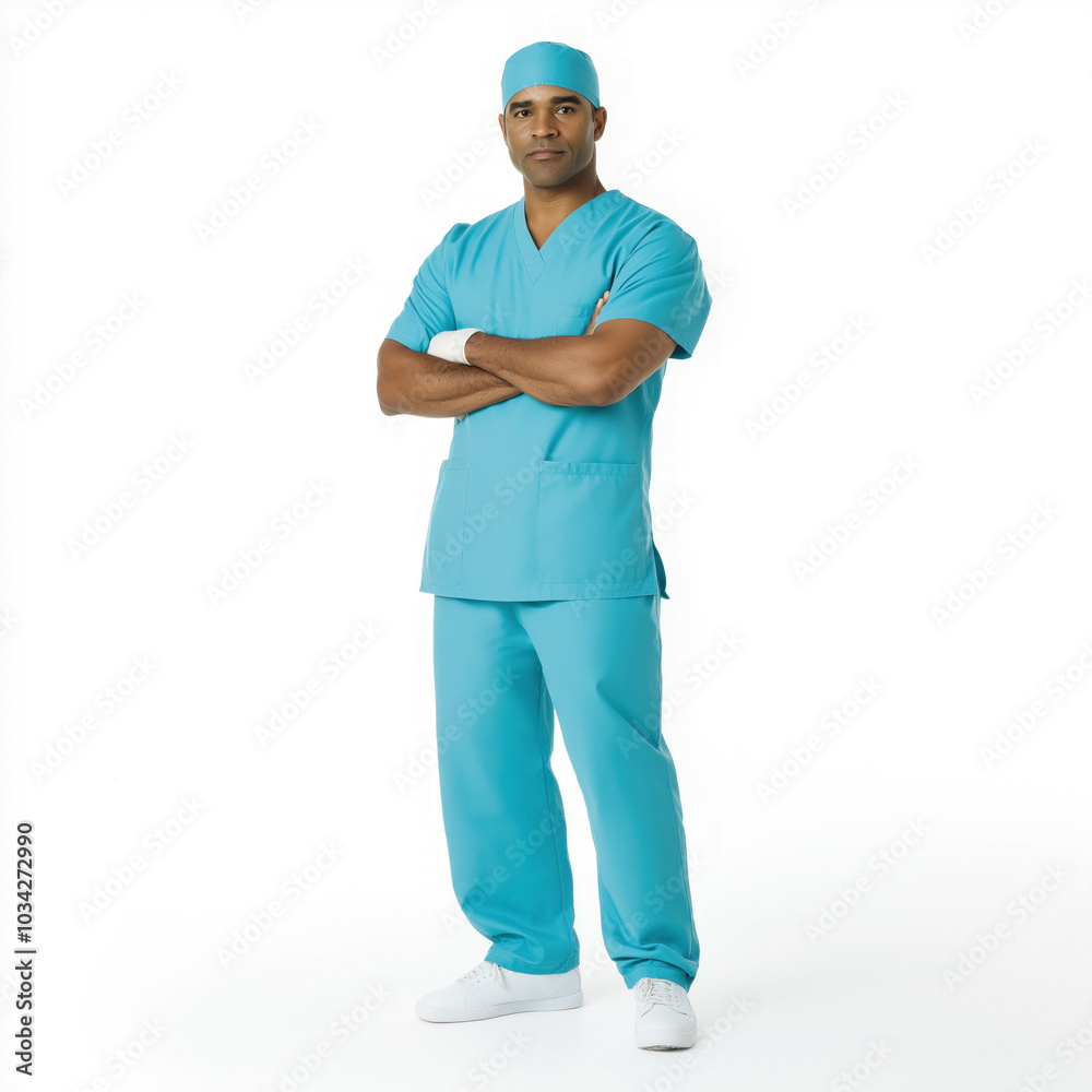 Patient Standing Isolated Patient Standing Isolated