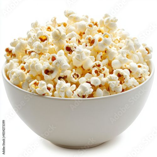 Popcorn Bowl Isolated
