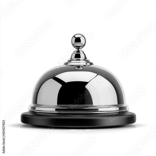 Service Bell Isolated