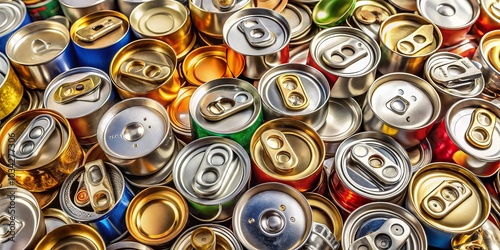 A Pile of Metal Cans