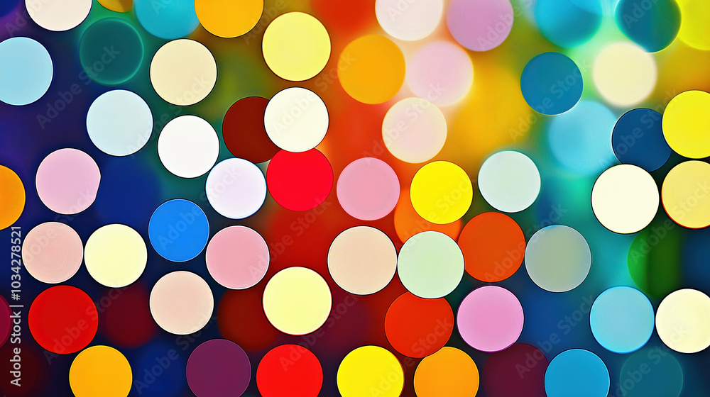 Vibrant Color Palette, Blurry, Dotted. Perfect As Background Or Event Banner Vibrant Color Palette, Blurry, Dotted. Perfect As Background Or Event Banner
