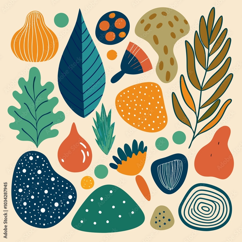 seamless pattern with leaves seamless pattern with leaves